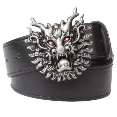 Animal Head Exaggerated Trend Belt