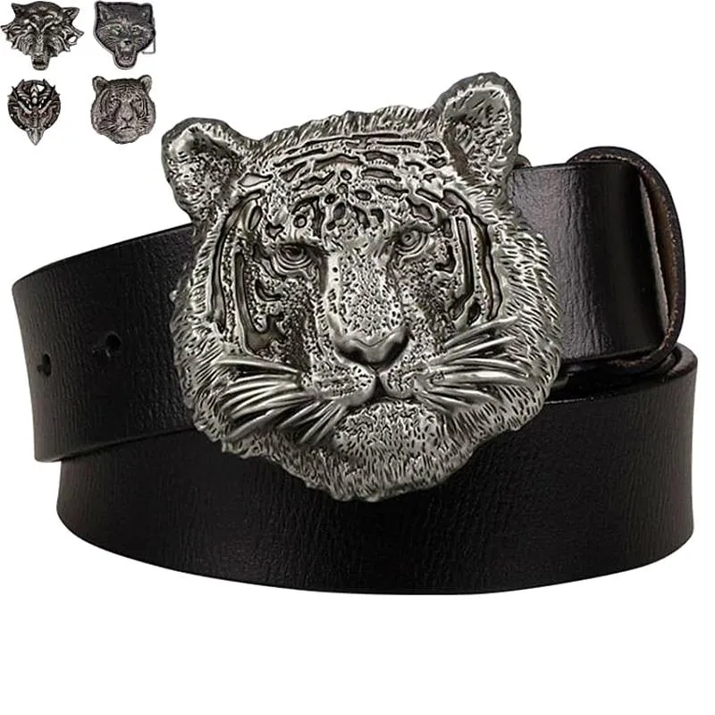 Animal Head Exaggerated Trend Belt