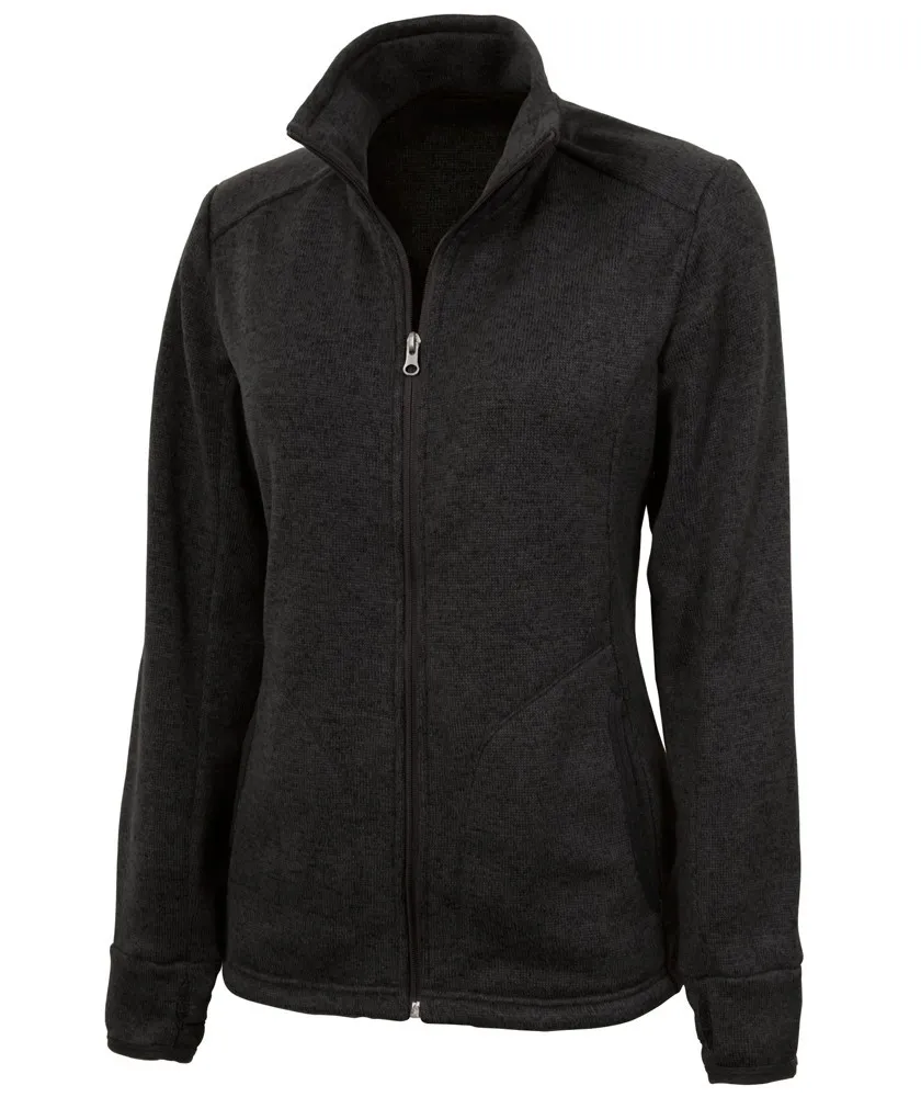 Charles River Women Heathered Fleece Jacket #5493