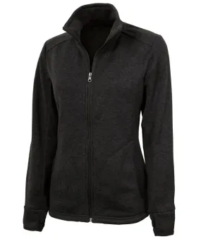 Charles River Women Heathered Fleece Jacket #5493