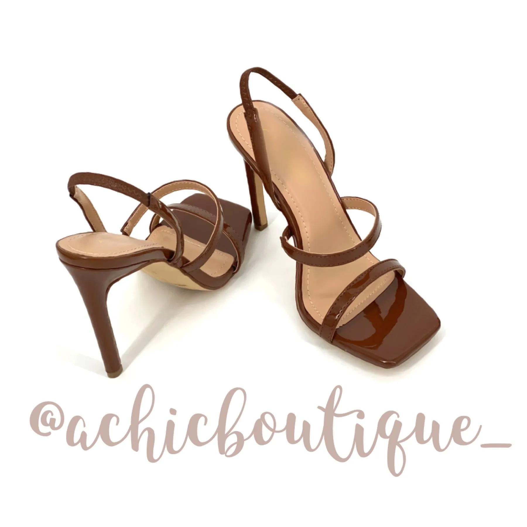 Chocolate Kelly Heels