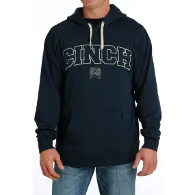 Men's Logo Pullover Hoodie in Navy by Cinch