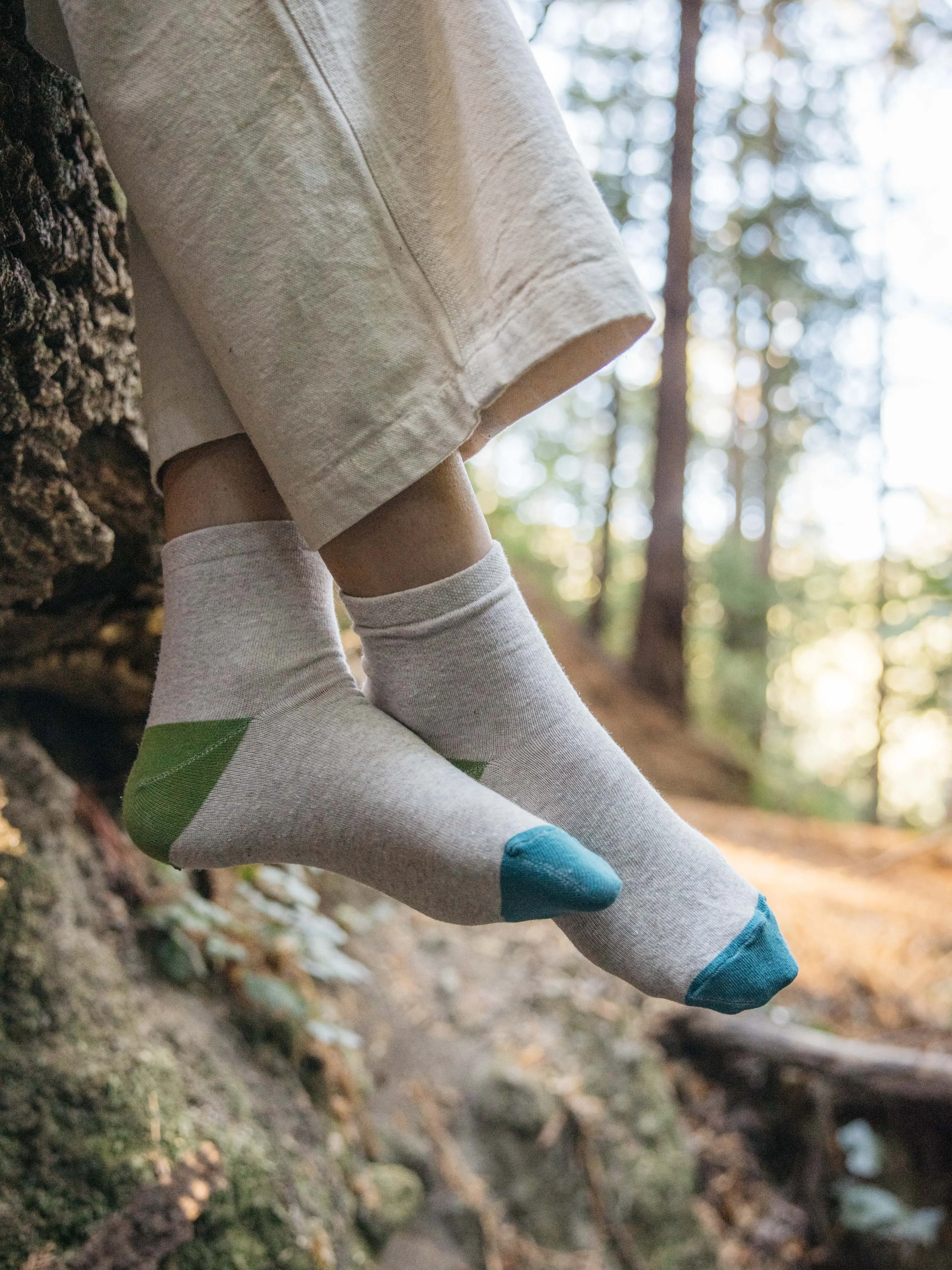 color block socks