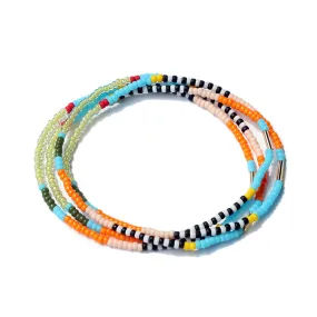 Coco Bracelets Set of 4 Turquoise