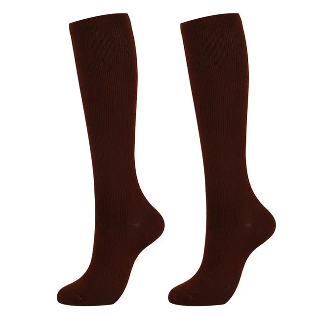 Coffee Unisex Blood Circulation Socks