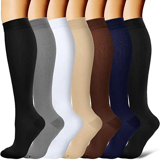 Coffee Unisex Blood Circulation Socks