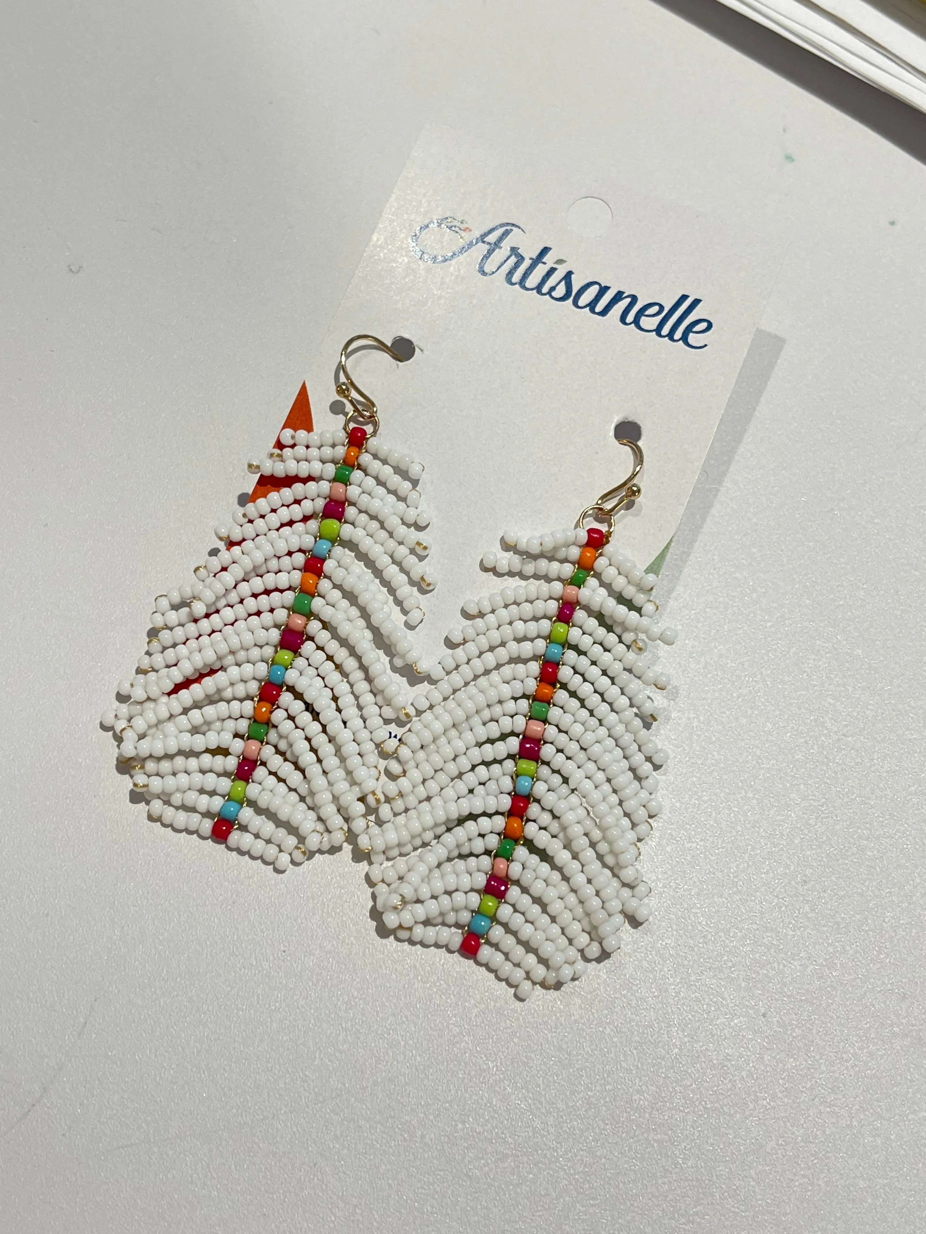 Beaded Earrings in Assorted Colors