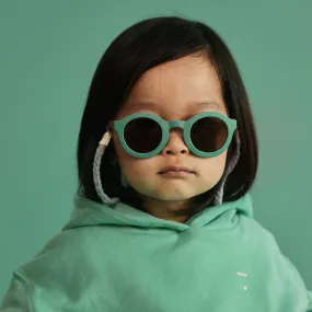 Bright Green Cream Eyewear x Gray Label Child Cream 01 Sunglasses