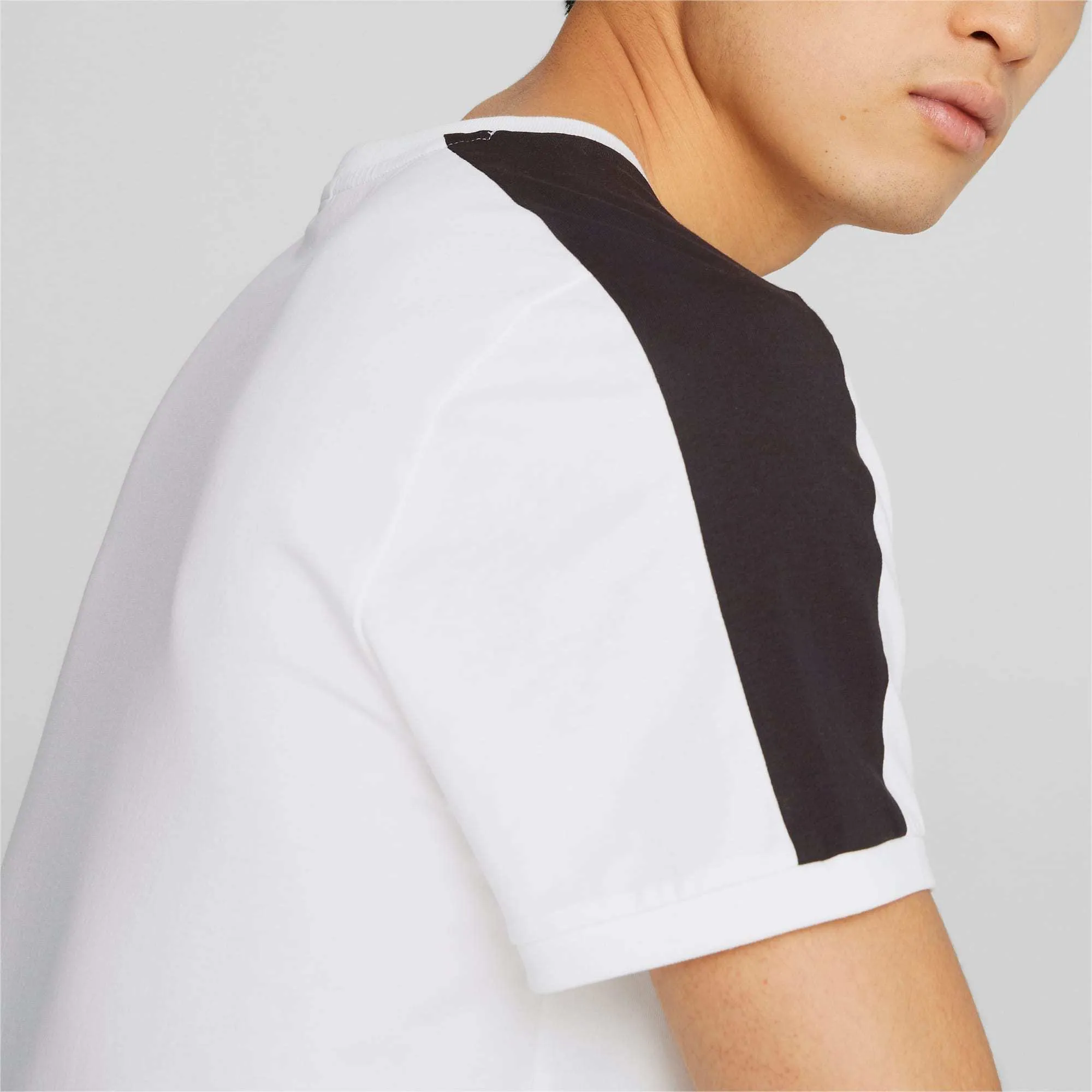 Cotton Crew Neck T-Shirts with Logo by PUMA