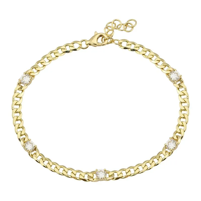 Cuban Link Bracelets by Pilar