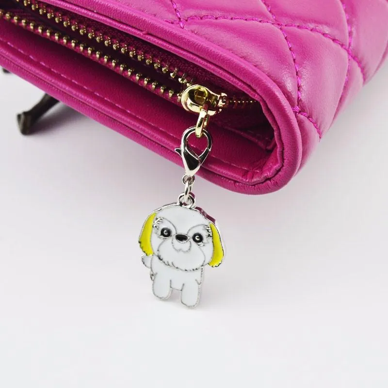 5Pcs/Lot Dog Purse Charms