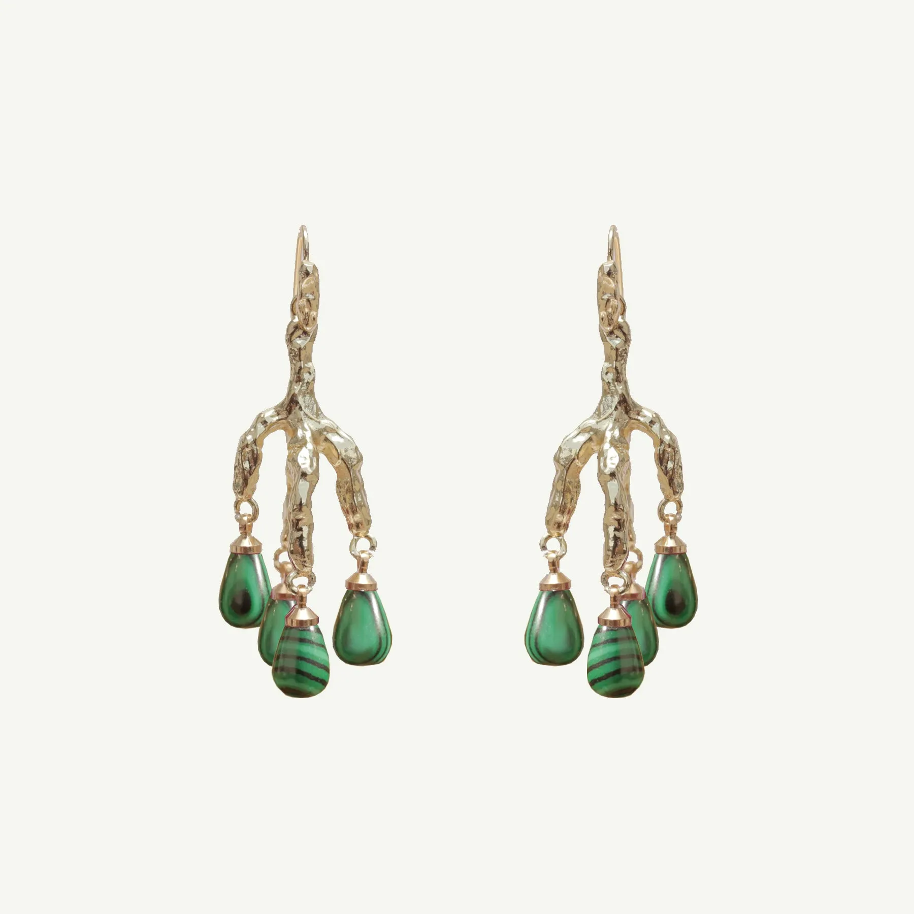 Stunning Malachite Earrings