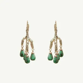 Stunning Malachite Earrings