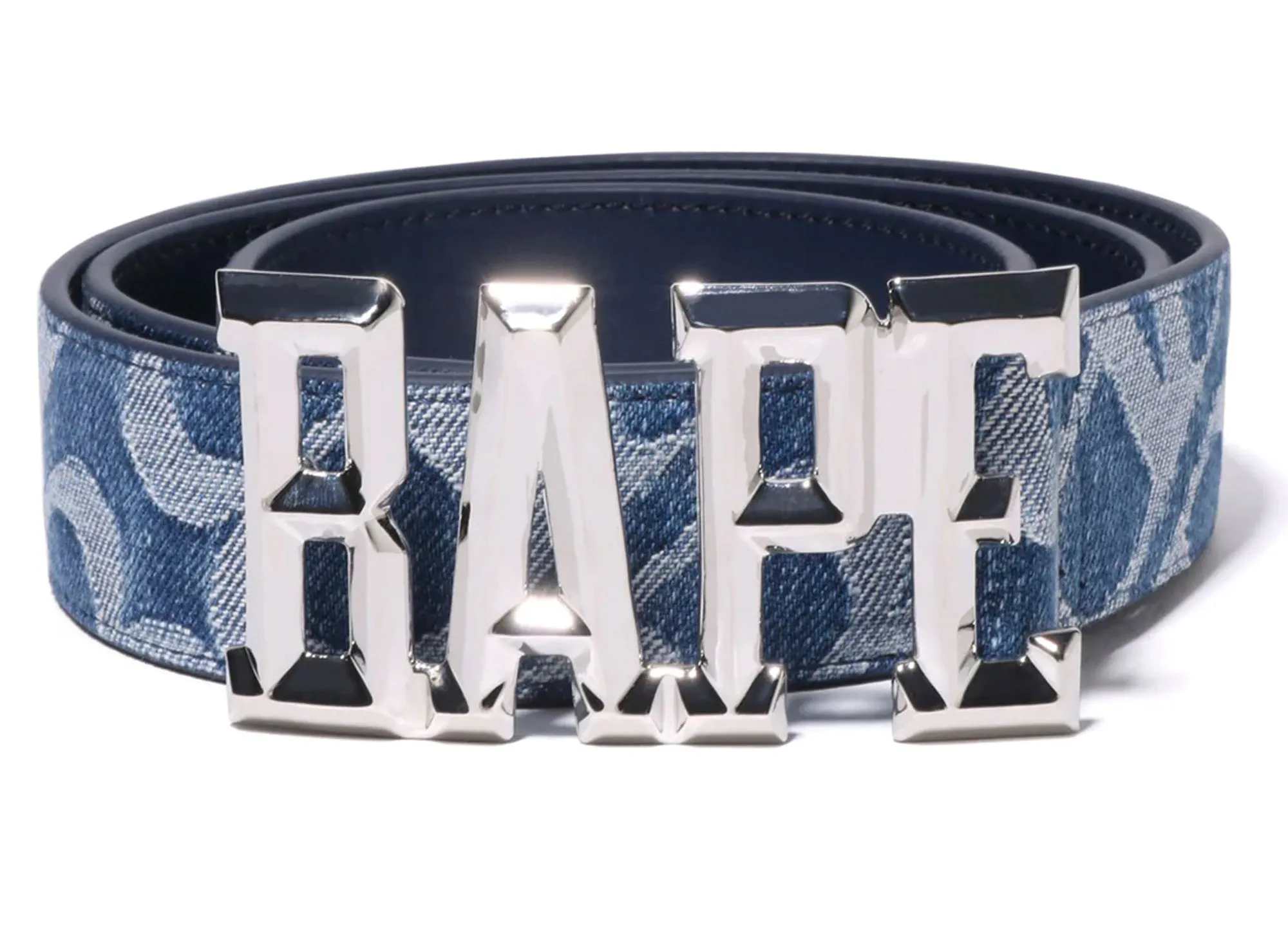 Ape Bath Fabric Monogram Belt