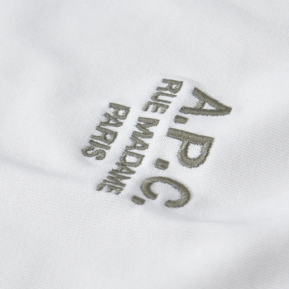 A.P.C. Crew Neck Logo Designers