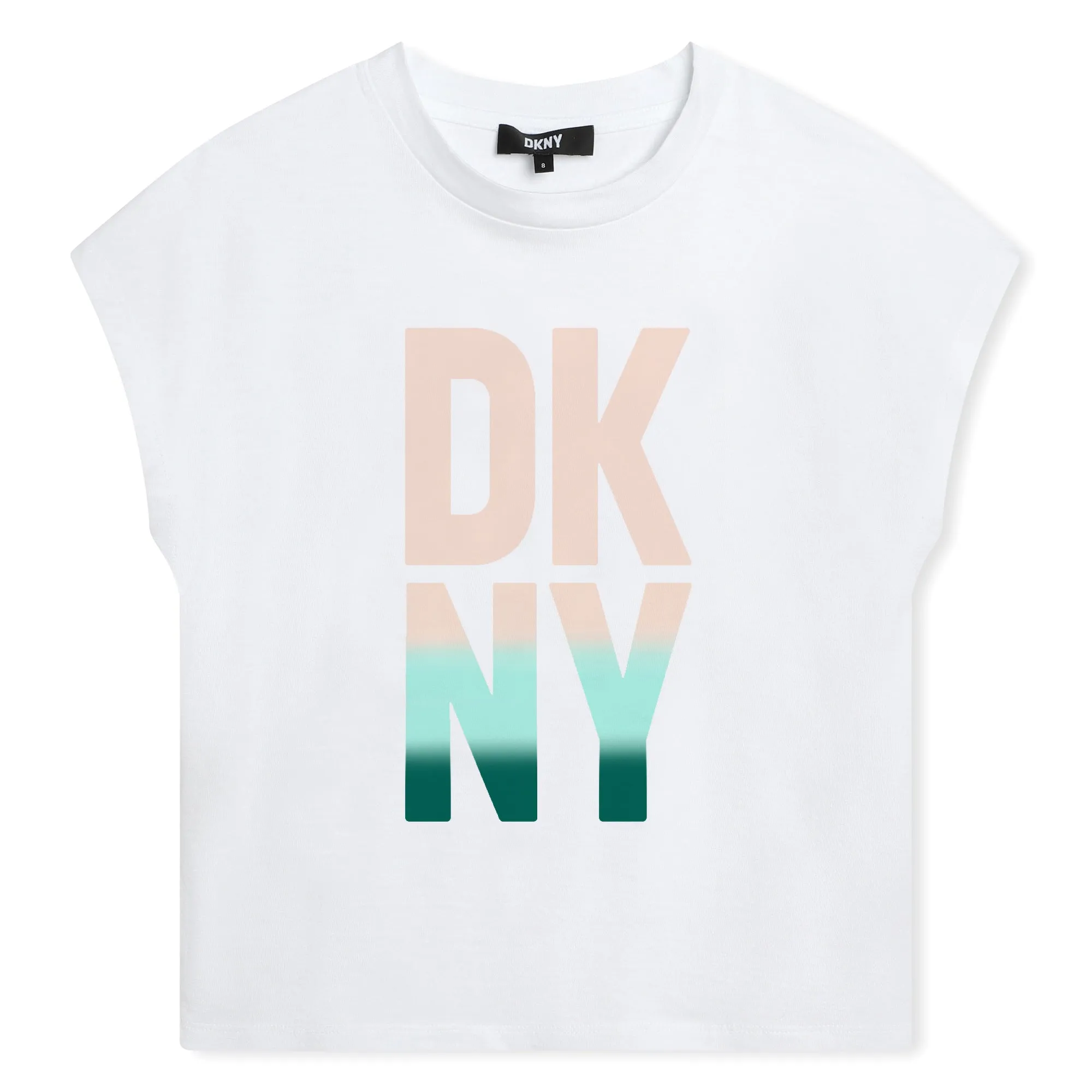 Dkny Multicolor Tee White