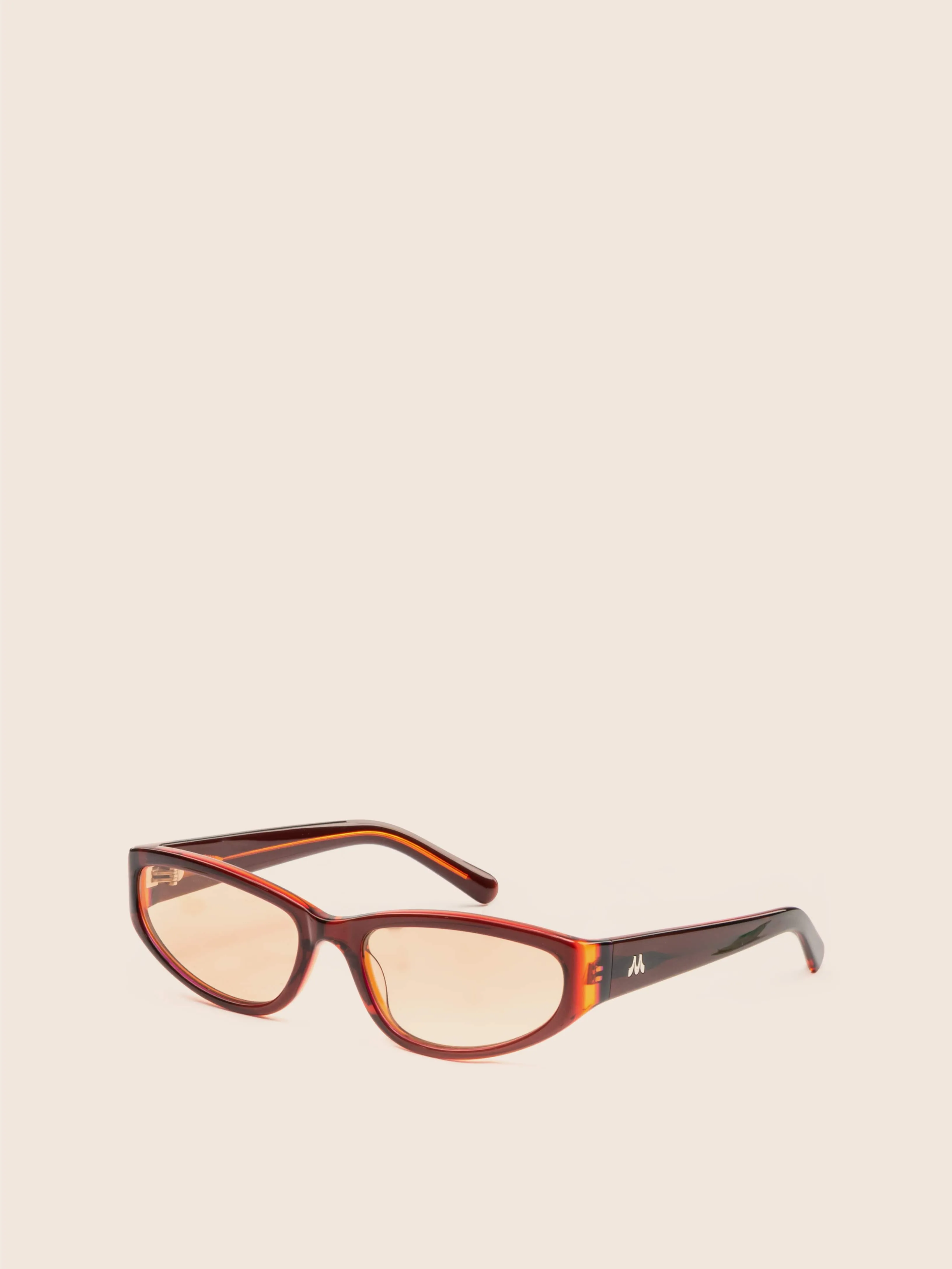 Edison Oxblood Sunglasses