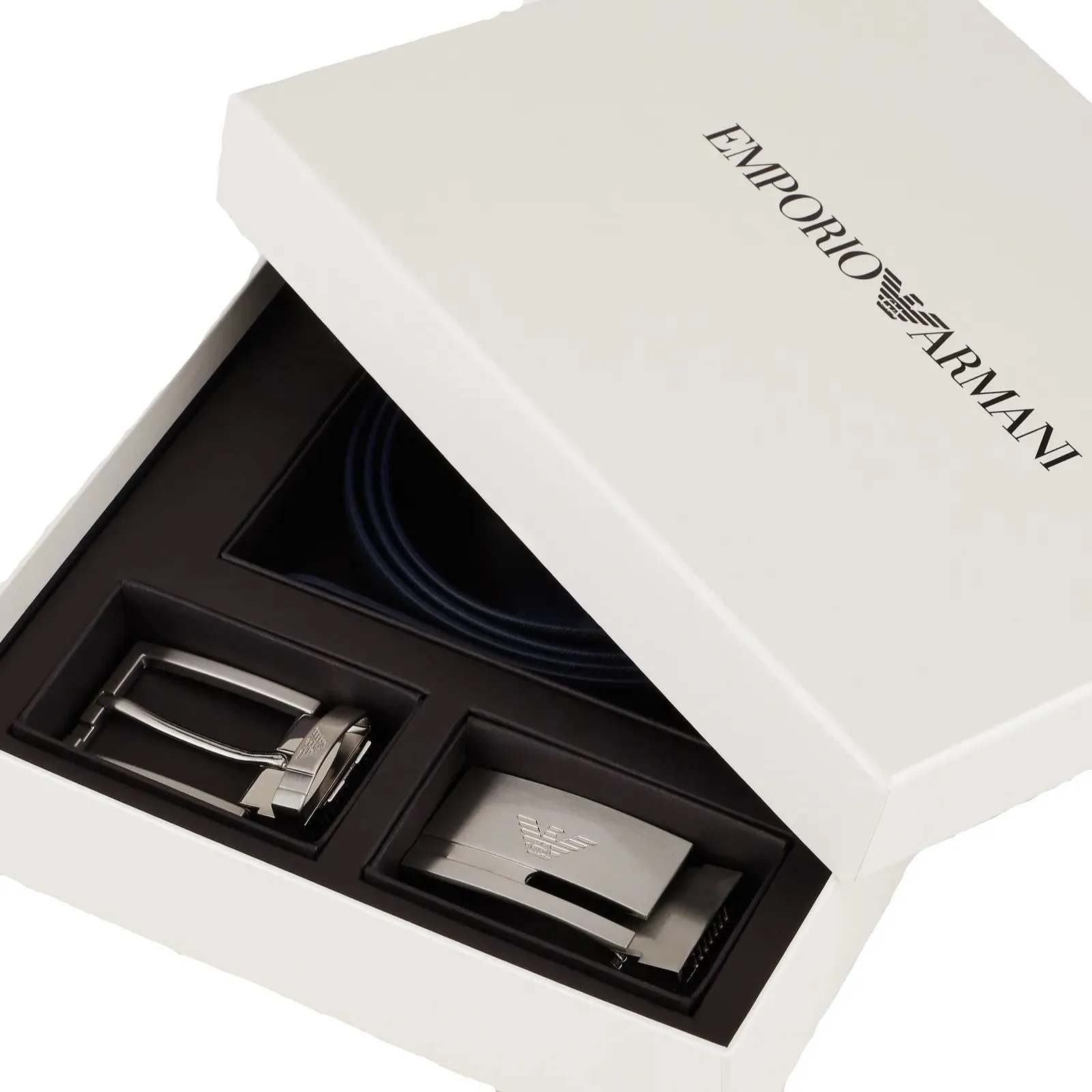 Emporio Armani Leather Belt in Gift Box