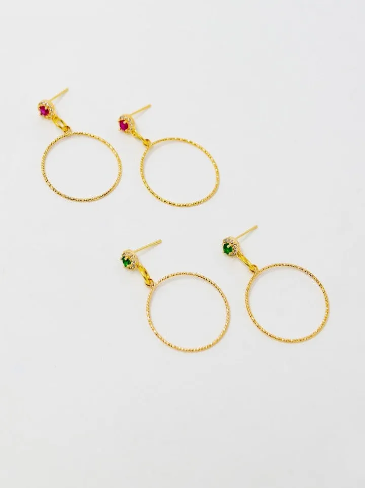 Minimalist Drop Earrings