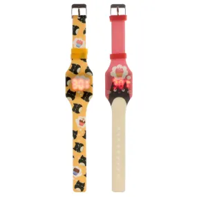 Feline Fine Cat Silicone Digital Watch