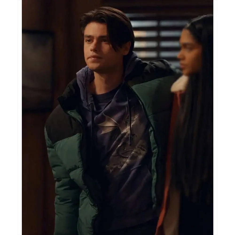 Stylish Ginny & Georgia Felix Mallard Puffer Jacket