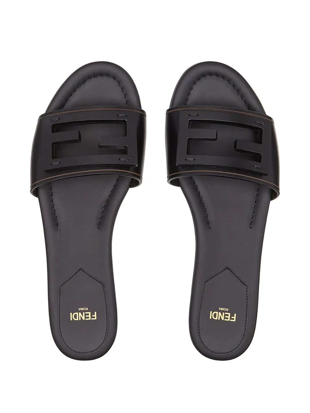 FENDI Black Women's 24SS Sandals