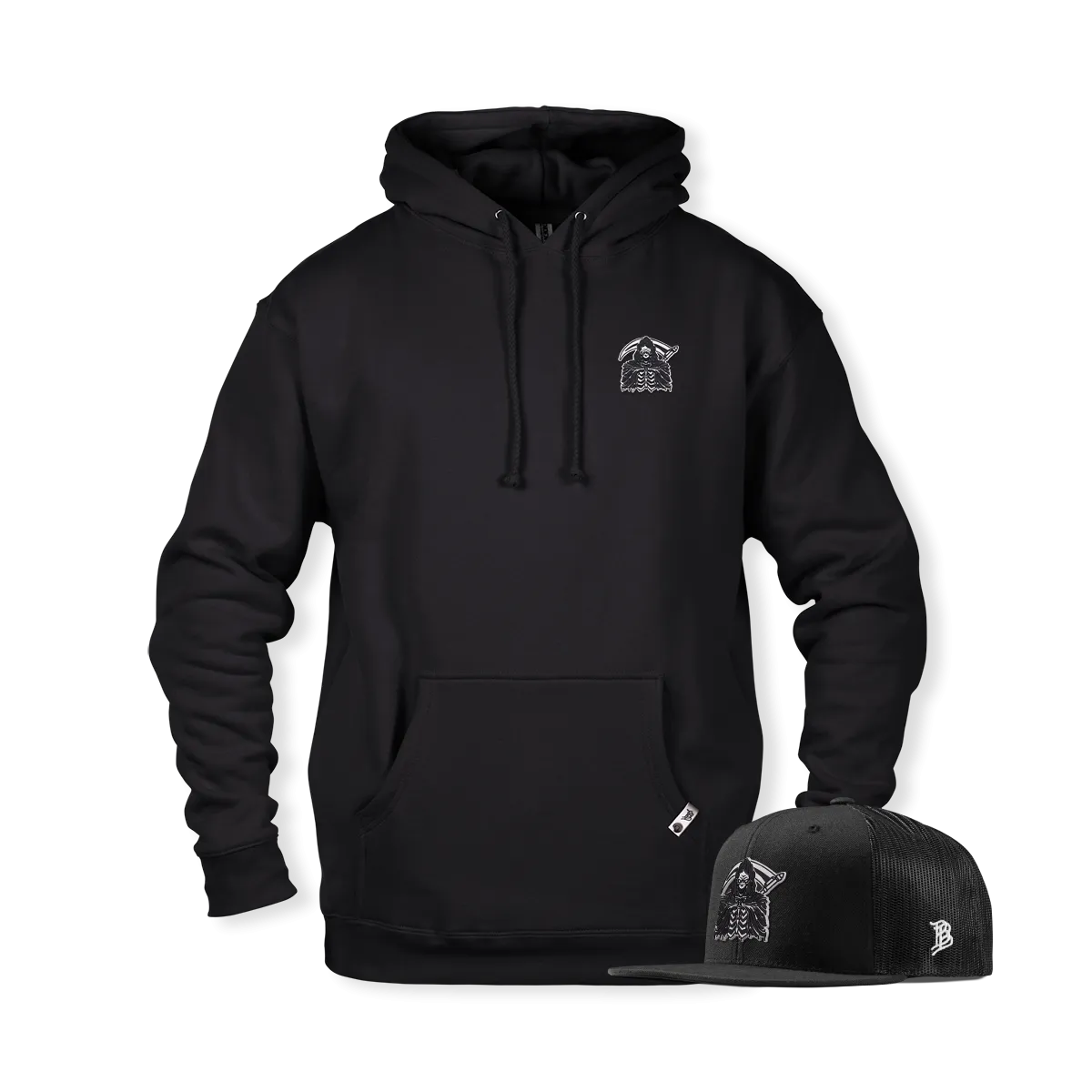 Glow Grim Reaper Trucker and Hoodie Bundle