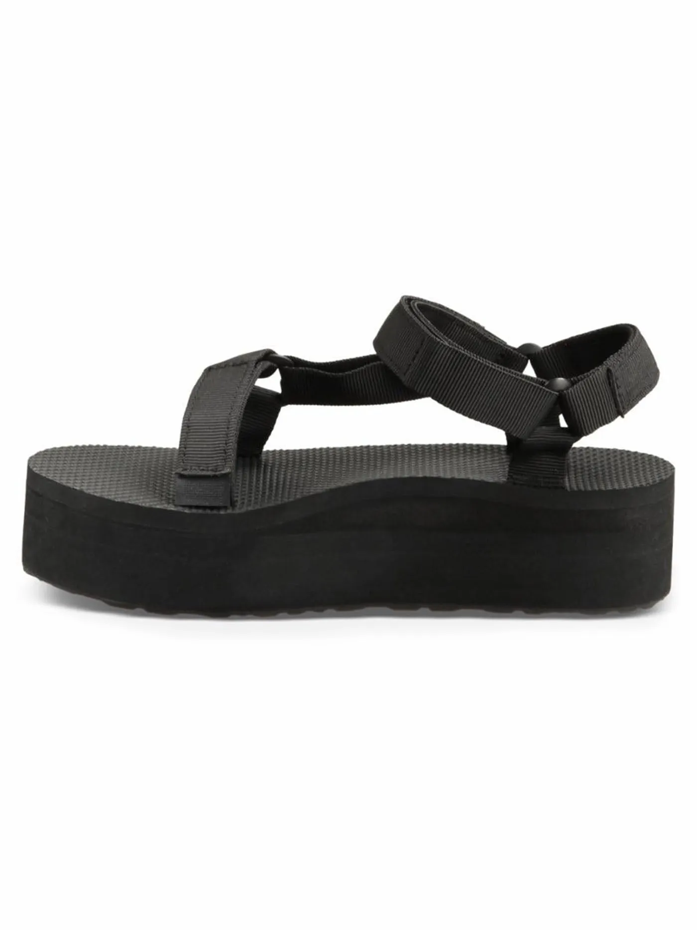 Black Universal Flatform Sandals