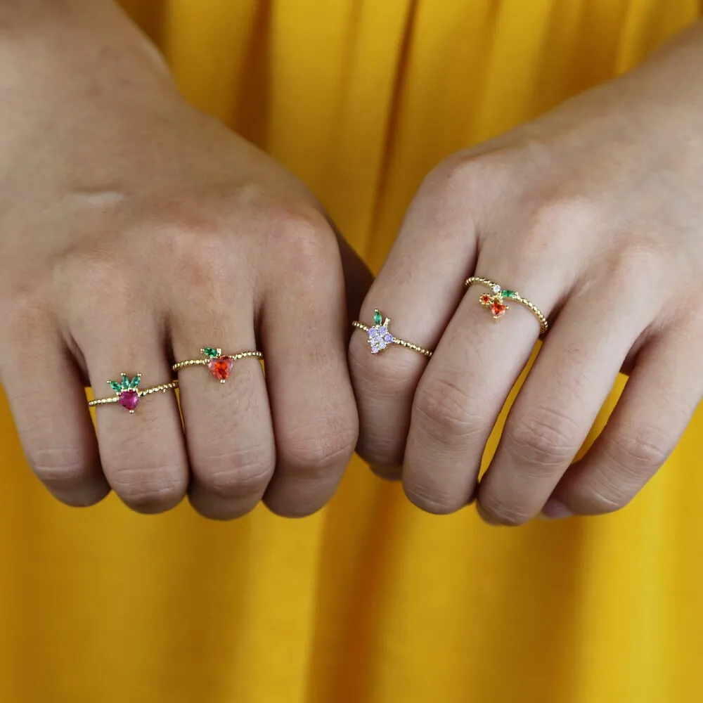 Family of Fruit Rings