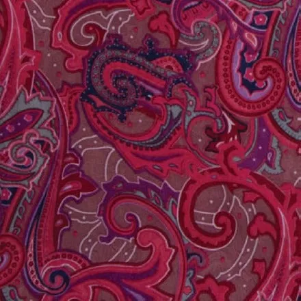 Fruit Punch Paisley Silk Scarf