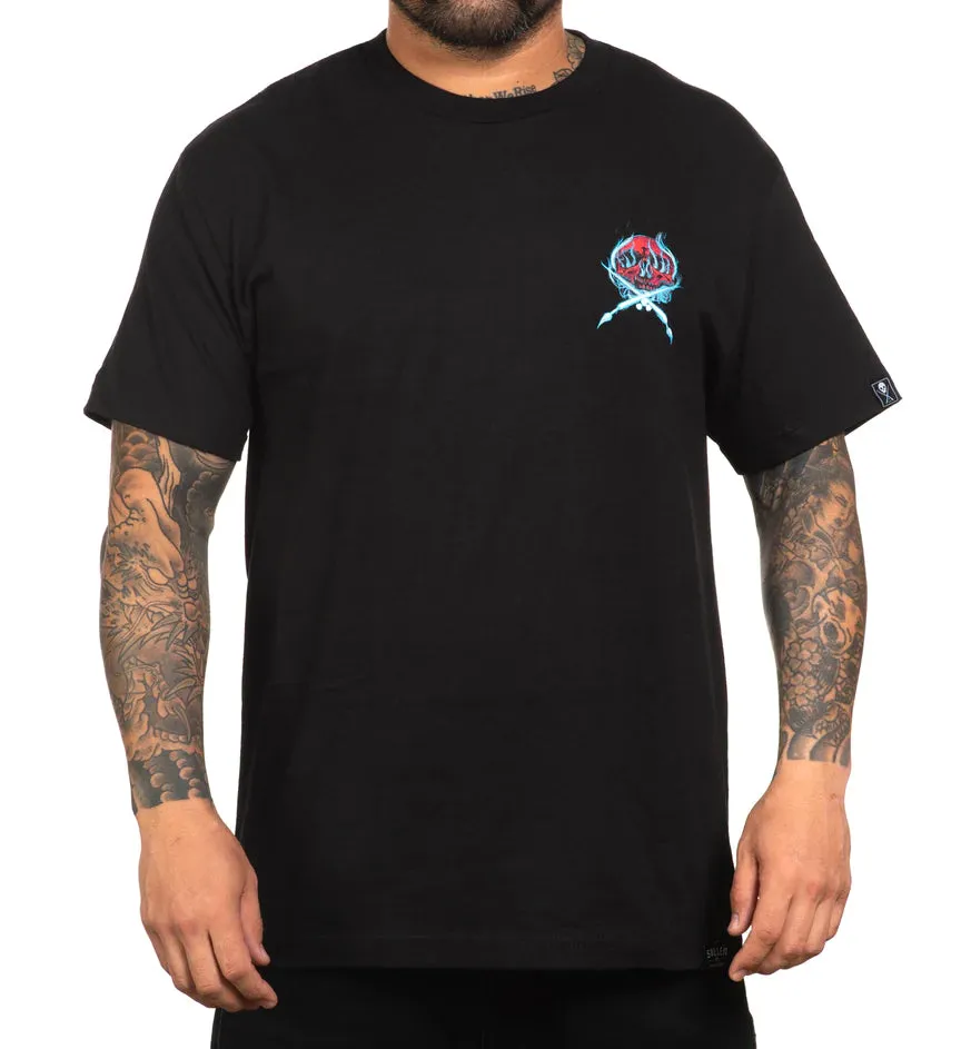 Ghost Badge Black T