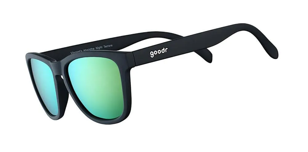 Goodr OG Active Sunglasses Vincent's Absinthe Night Terrors