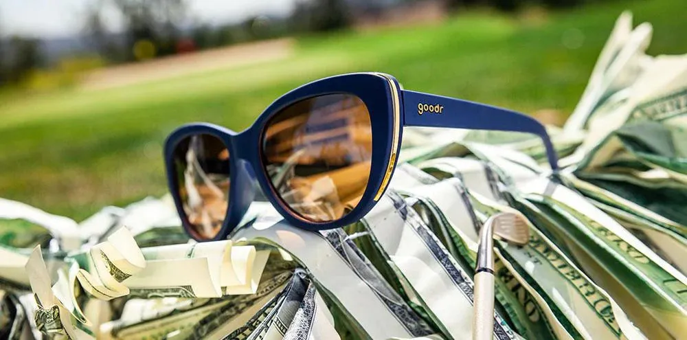 Goodr Runway Active Sunglasses Mind the Wage Gap Wedge