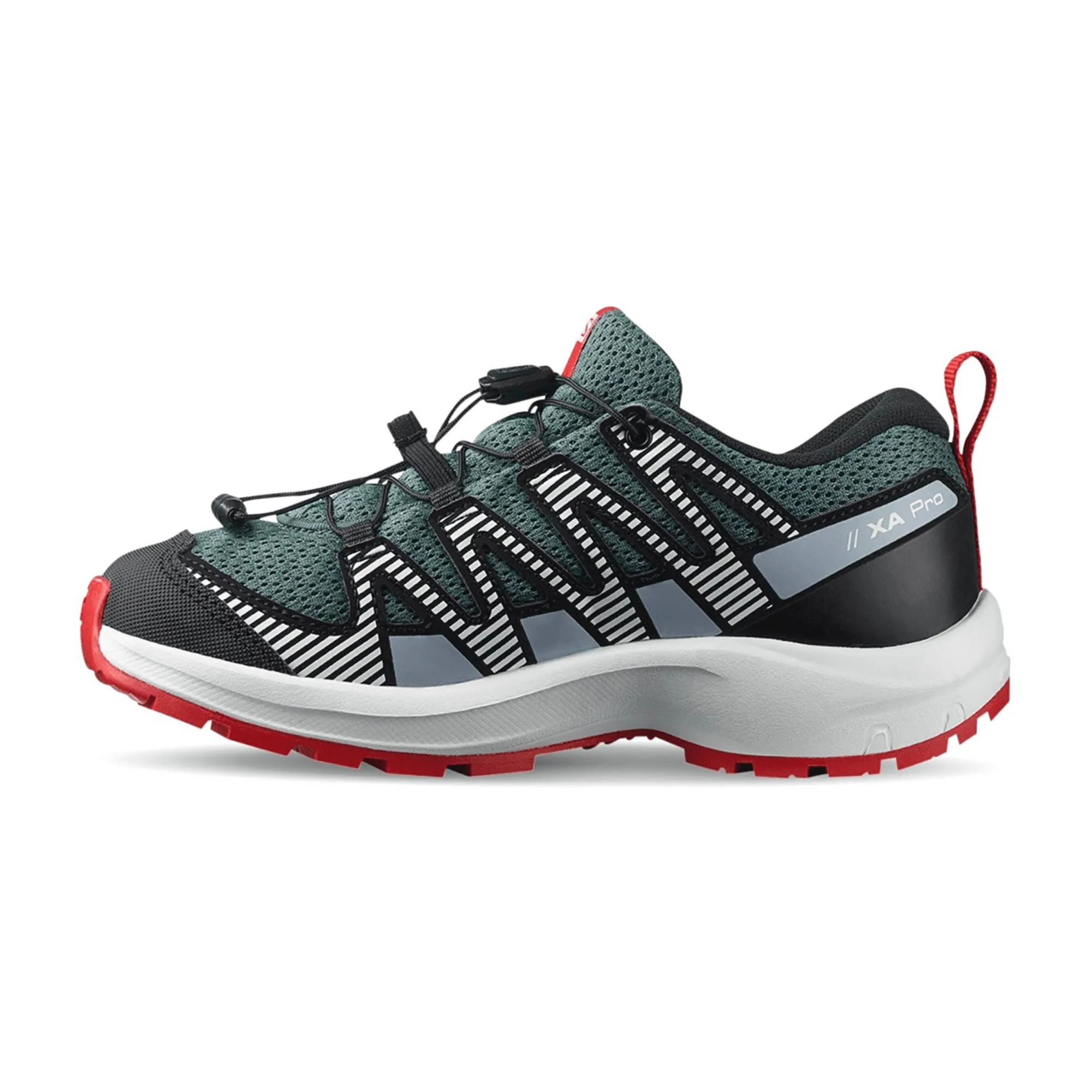 Children's Green Salomon XA PRO V8 Shoes