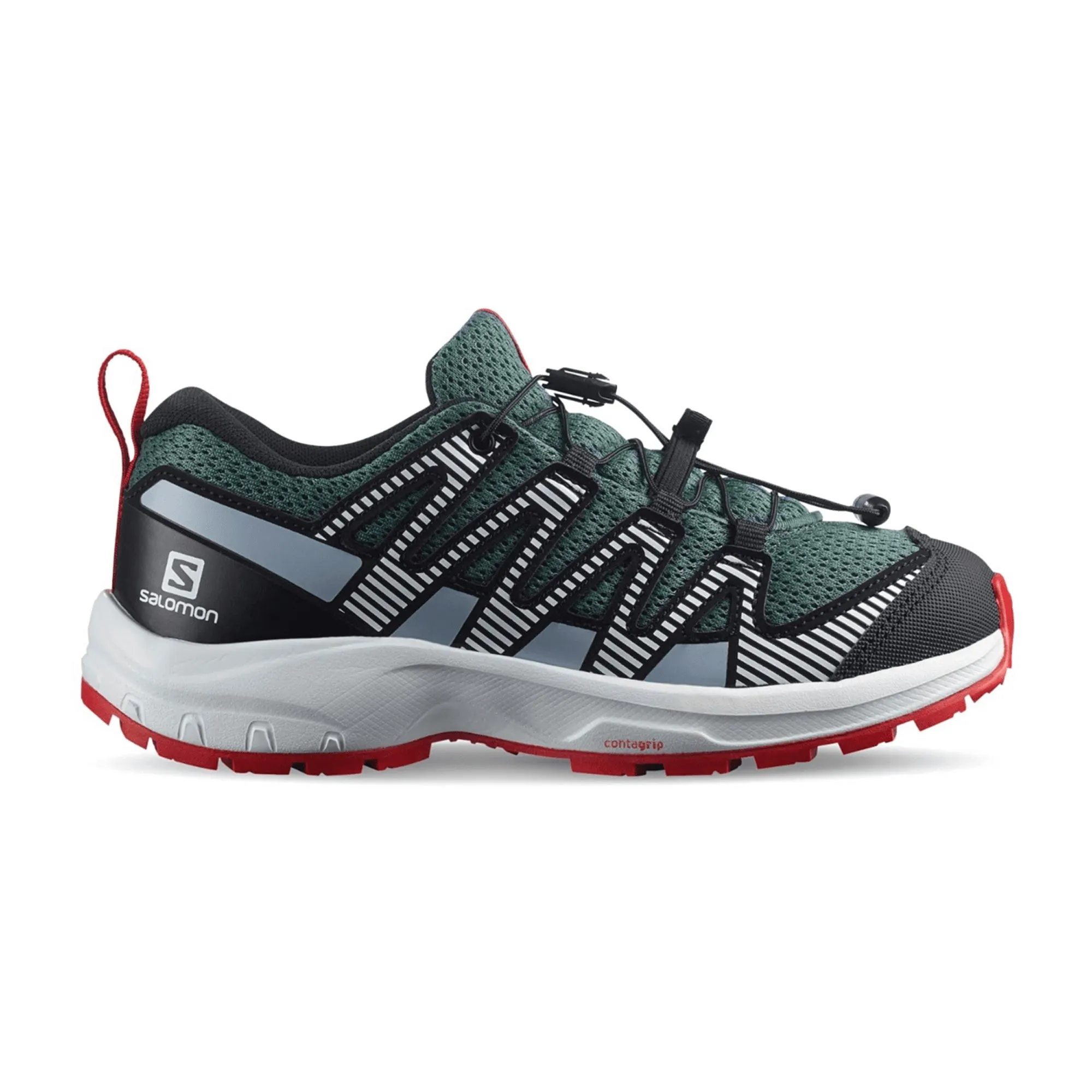 Children's Green Salomon XA PRO V8 Shoes