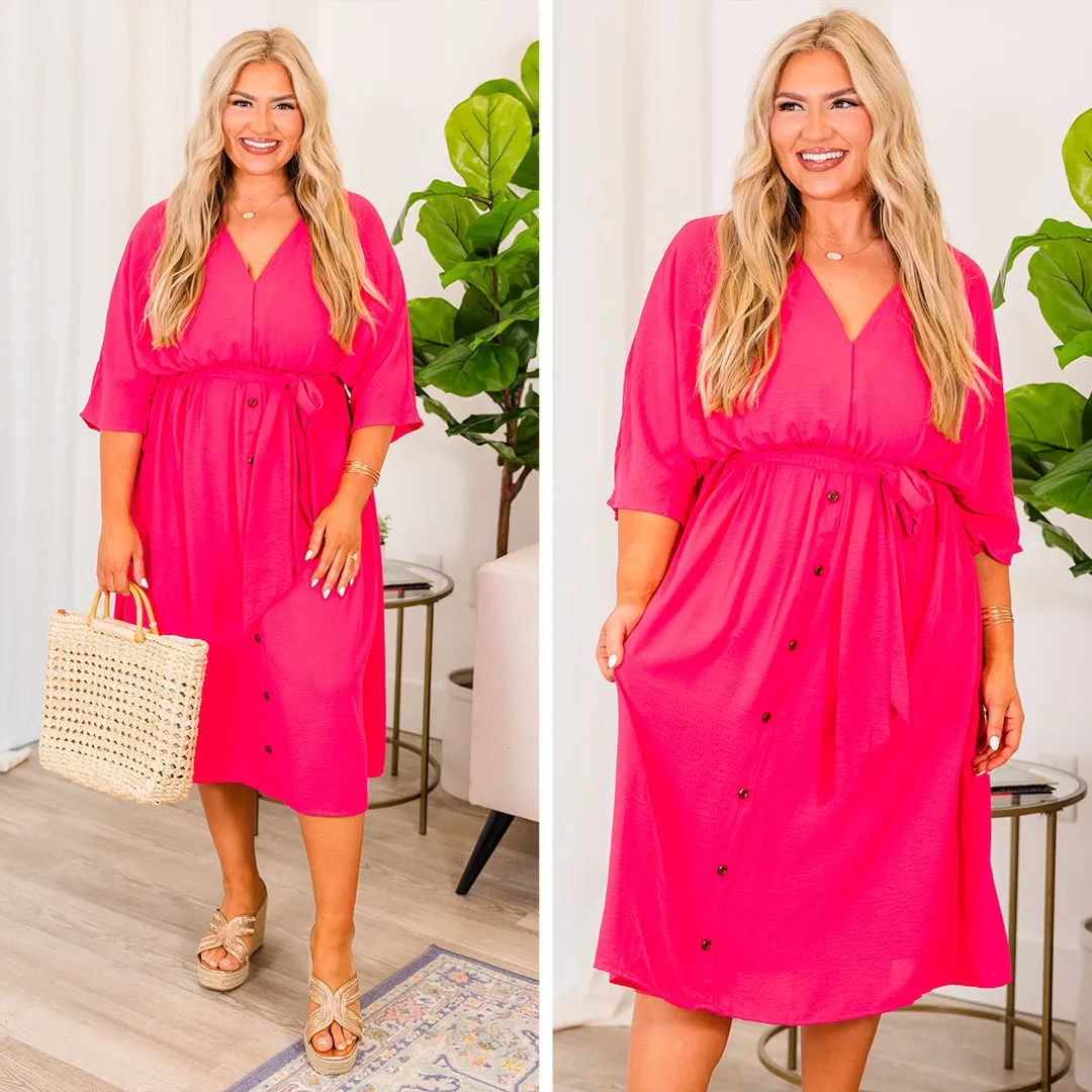 Gorgeous Hopelessly Yours Dress, Hot Pink