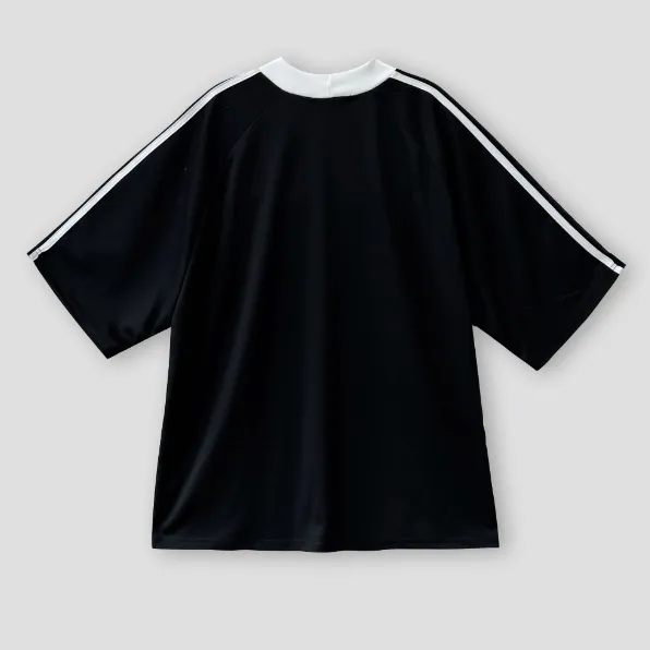 Unisex Plain Oversized Logo T-Shirts