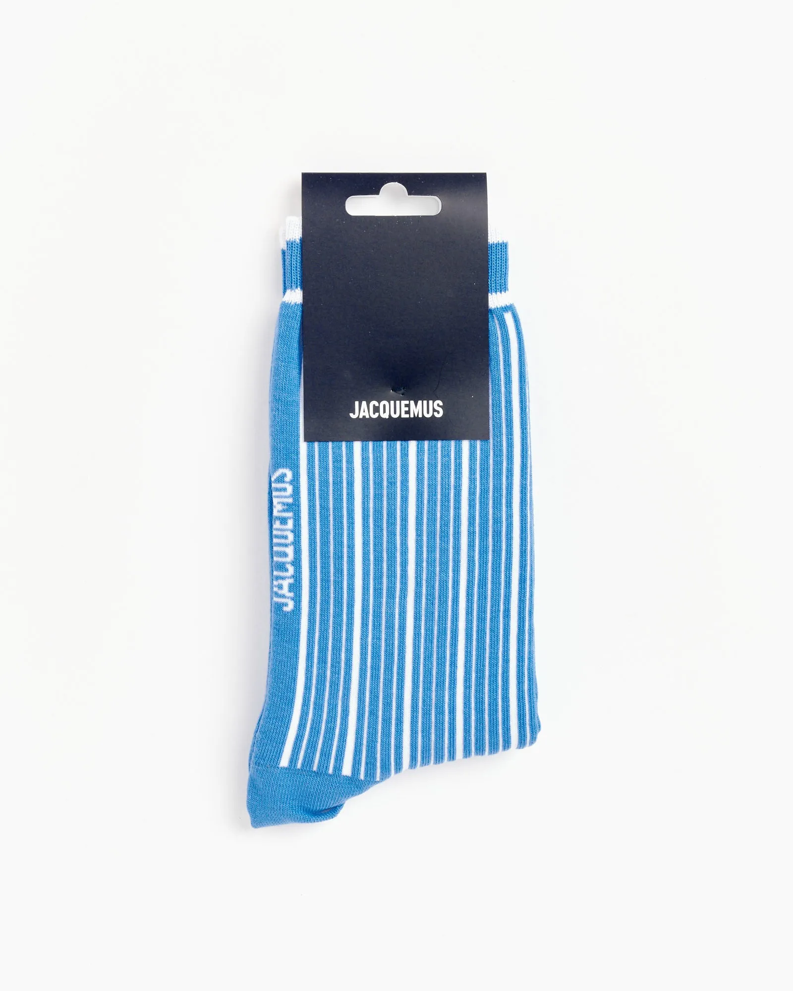 Jacquemus Les Chaussettes Pablo Socks in Blue White