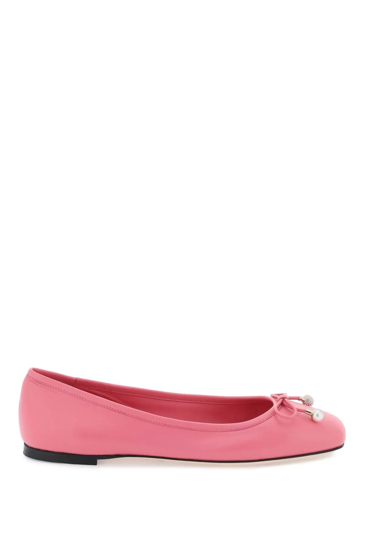 Jimmy Choo Elme Ballerina Flats Candy Pink