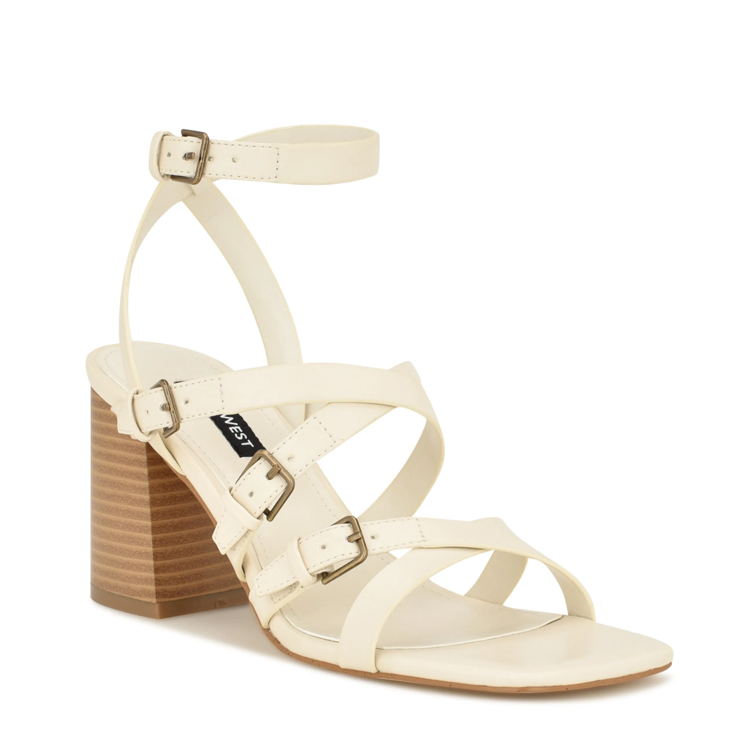 Heeled Karrly Ankle Strap Sandals