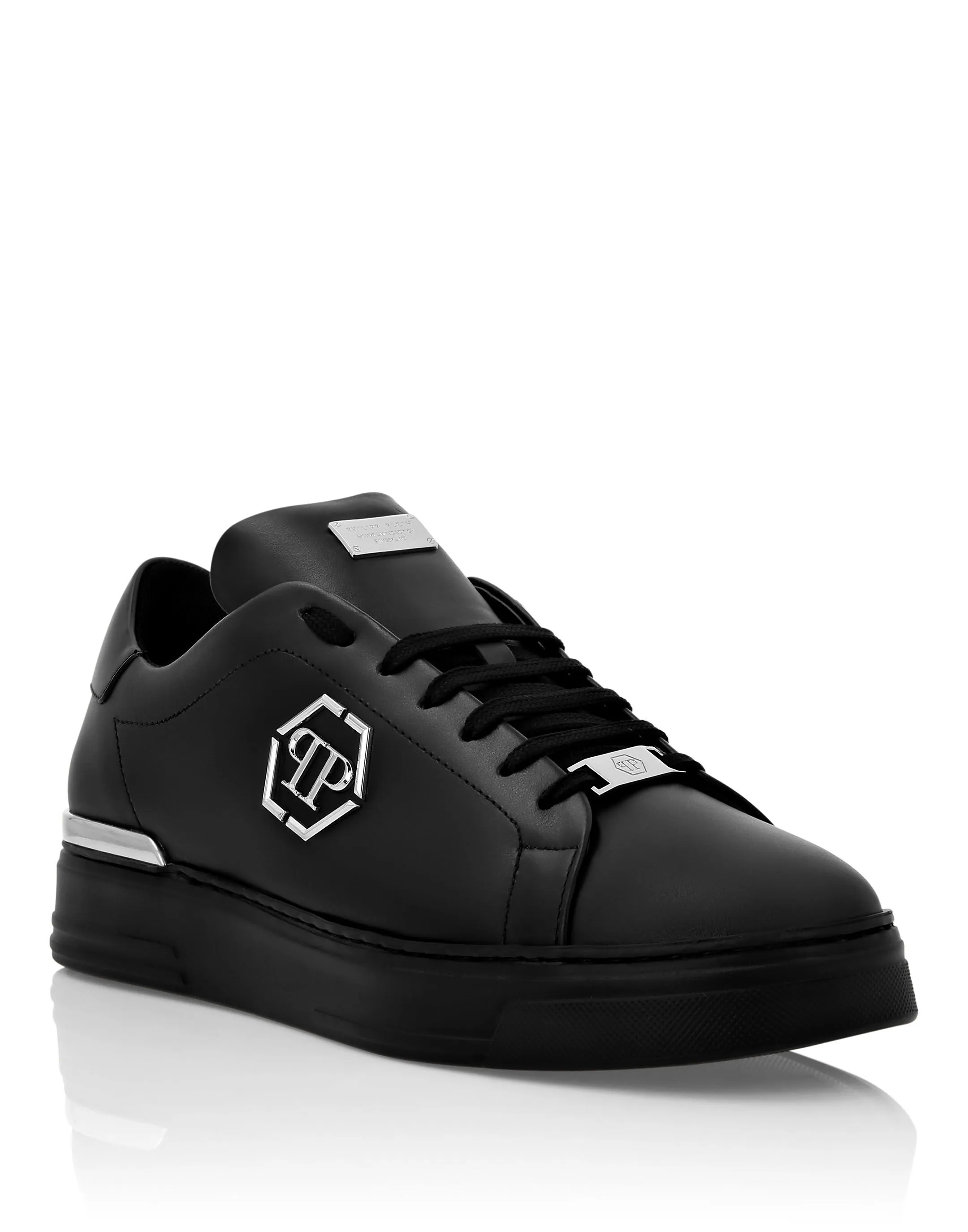 Lo-Top Hexagon Leather Sneaker