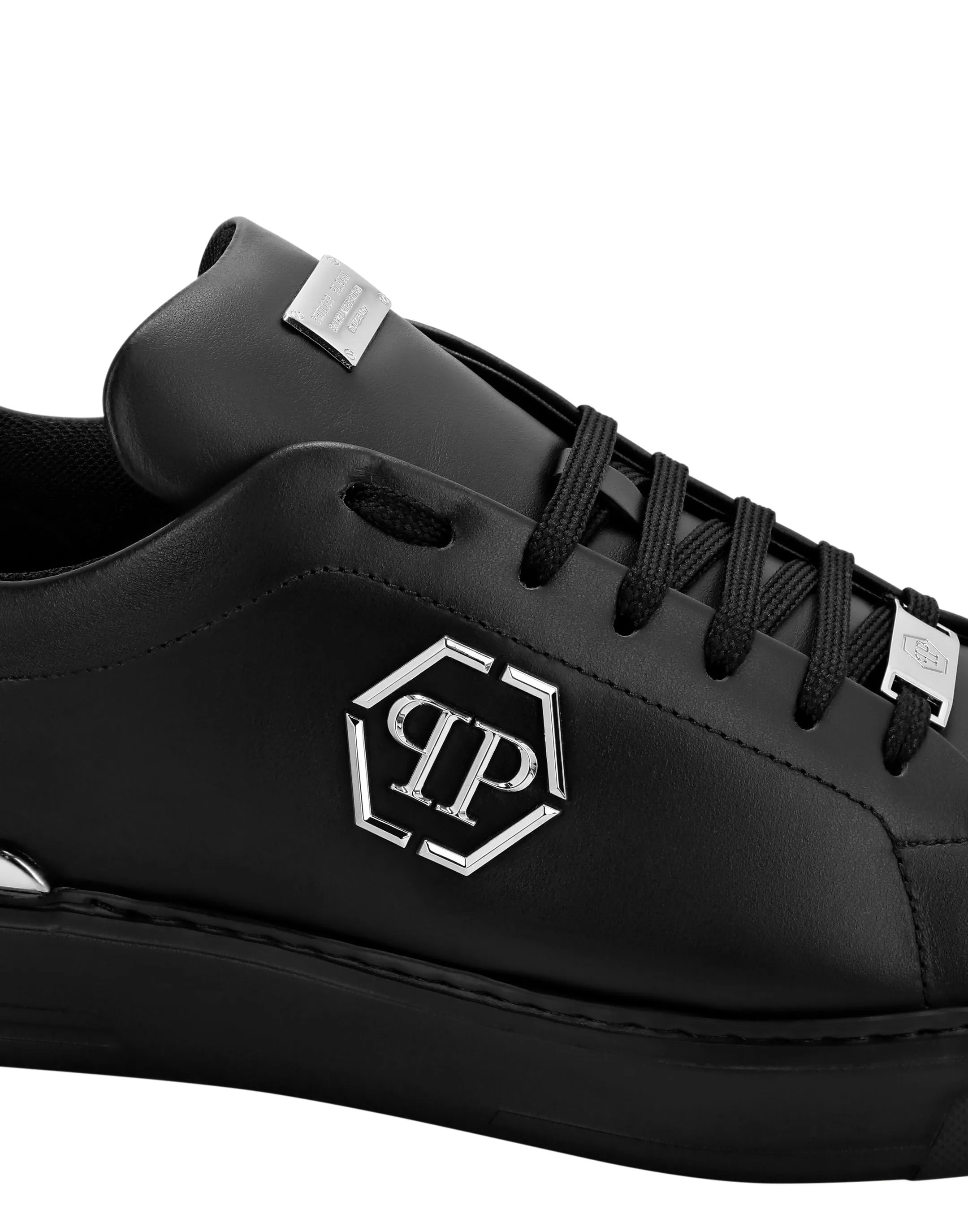 Lo-Top Hexagon Leather Sneaker