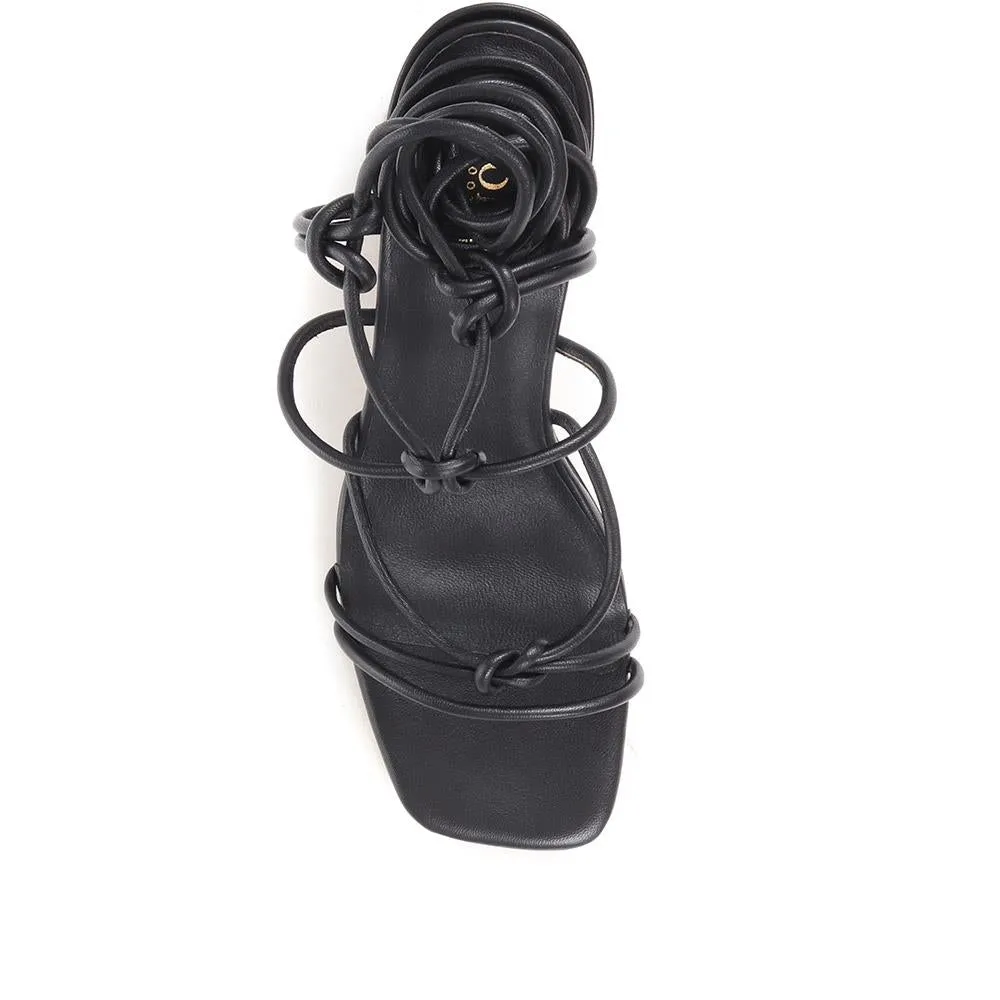 LIEZEL / 323 702 Gladiator Roped Heels by Liezel