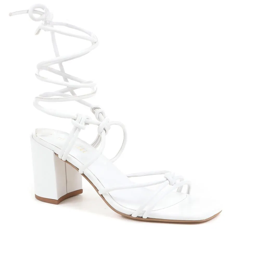 LIEZEL / 323 702 Gladiator Roped Heels by Liezel