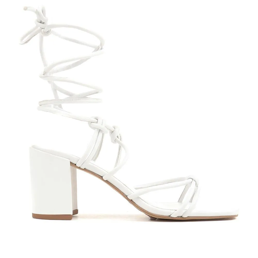 LIEZEL / 323 702 Gladiator Roped Heels by Liezel