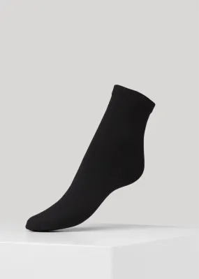 Black sheer socks