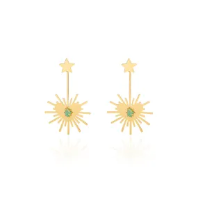 Luciana Heartburst Earrings- Small