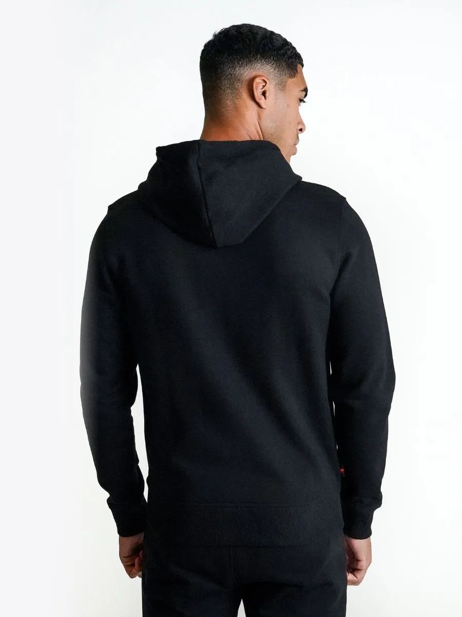 Luke 1977 Berlin Zip Hoodies in Jet Black