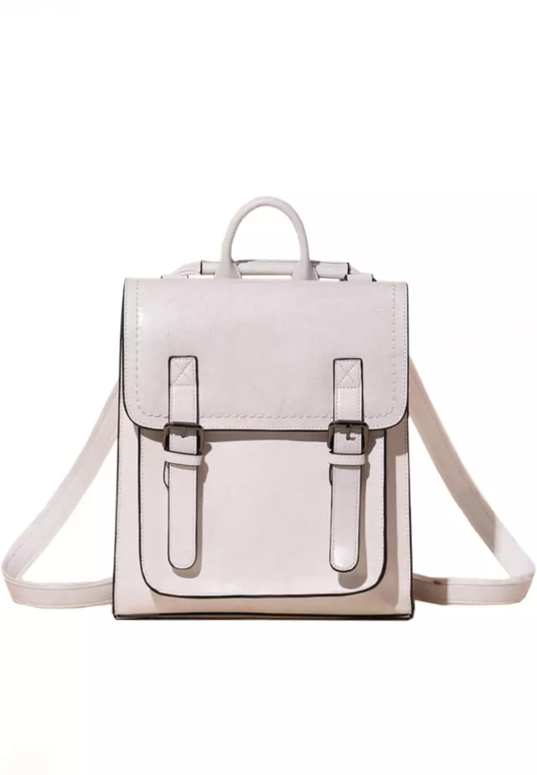 Burnished Cow Leather Shoulder Backpacks by Twenty Eight Shoes VANSA