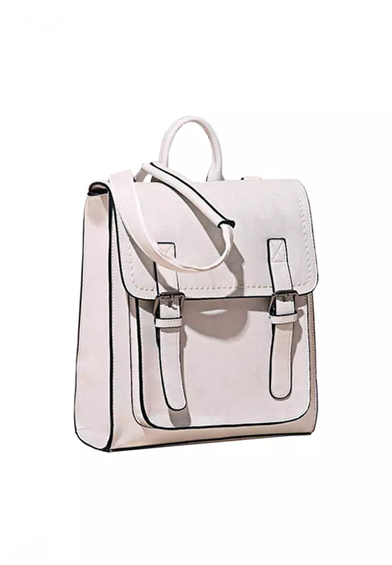 Burnished Cow Leather Shoulder Backpacks by Twenty Eight Shoes VANSA